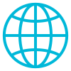 Icon of a globe, representing the Web