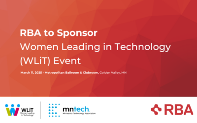 RBA Sponsors 2025 Women Leading in Technology (WLiT) Event